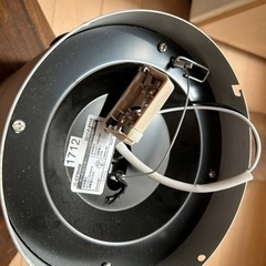 LED照明付きシーリングファン の画像