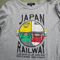 新幹線柄TシャツSサイズ2枚の画像