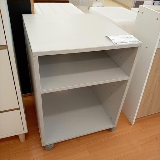 ★ジモティ割あり★ キャスター付き収納棚　グレー　クリーニング済　YJ2607