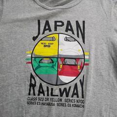 電車柄TシャツMサイズ2枚の画像