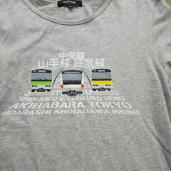 電車柄TシャツMサイズ2枚の画像