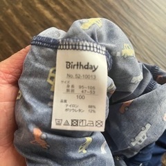 キッズ夏用パジャマ100の画像