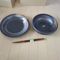 和食器 皿とどんぶり 箸 未使用品