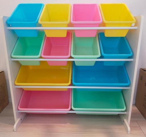 【お取引決定しました】家具 収納家具 おもちゃ箱