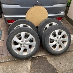 車のパーツ タイヤ、ホイール　日産純正　16インチ
