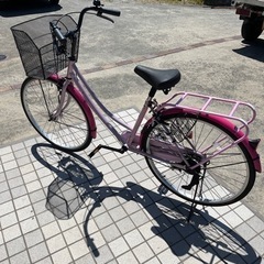 自転車 26インチ　LEDオートライト 完売しました