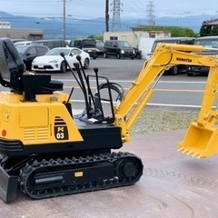 コマツKOMATSU PC15-2 ユンボ 3385時間. 1.5トンクラス