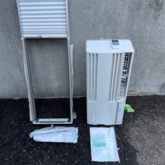 コロナ 窓用エアコン CW-16Ａ 2020年製　4.5～6畳 標準取付枠 リモコン付 100V 冷房 ウインドエアコン CORONA