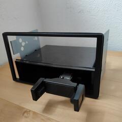 1DIN 小物入れ、スマホホルダー