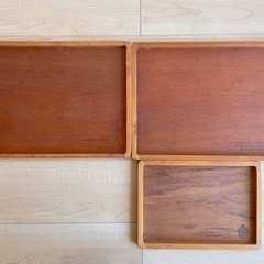 《決定》ハンドメイド おぼん トレー アンティーク