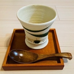 木製トレー スクエア　正方形4枚セット14.5㎝✨の画像