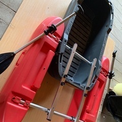 問い合わせ、返答なし多数により。 一旦中止
73,000円　受付中　海釣り　バス釣り　フロートボート　エレキ付きの画像