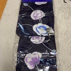 新品　浴衣　ネイビー　おび工房