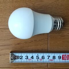 中古 60W形相当昼白色LED電球 （アイリスオーヤマ LDA7...