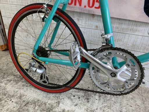 愛品館江戸川店】Bianchi ミニベロ8 Lepre 前2段×後8段ギアID