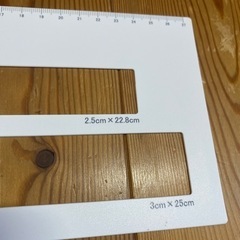 郵送物サイズ表の画像