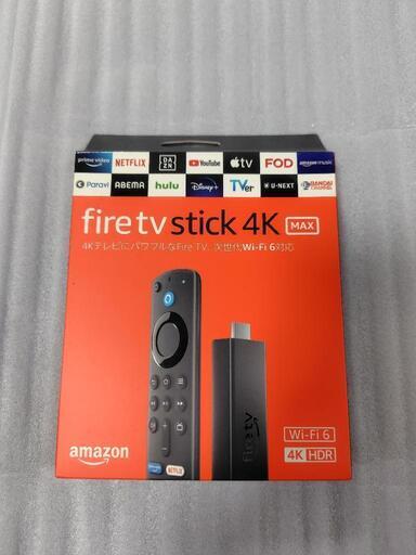ファイヤースティック 4K MAX 未使用未開封