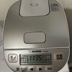 【象印】炊飯器 3合 マイコンの画像