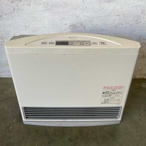 【NORITZ】 ノーリツ ガスストーブ ガスファンヒーター LPガス プロパンガス 昭和レトロ アンティーク GFH-5800S 2011年製J0048