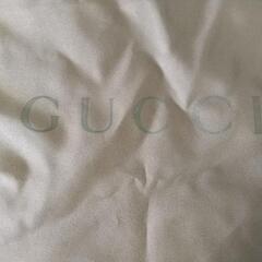 GUCCI バッグ カバン ケース ブラウン 茶色 巾着 ポーチ...