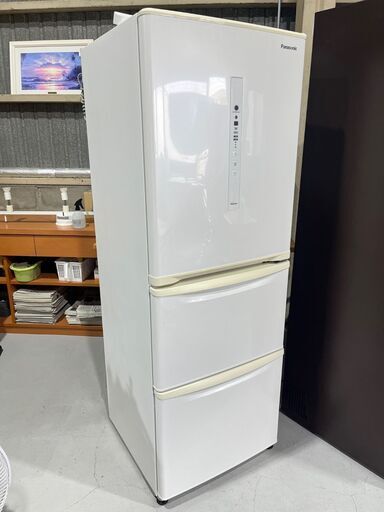 ★Panasonic 冷蔵庫★ パナソニック NR-C340C 3ドア 2019年 335L 自動製氷 ファミリー エコナビ ホワイト
