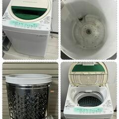 TOSHIBA　洗濯機分解洗浄済み✨✨