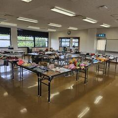 バザーしてます‼️米子市福米西公民館にて開催中‼️