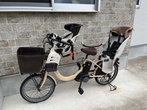 ⭐︎引き取り限定⭐︎Panasonic 電動自転車 3人乗り 11/24引き取り限定【Panasonic Gyutto mini】3人乗り電動自転車