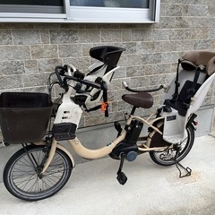 【再掲載】パナソニック 子供乗せ 3人乗り 電動自転車 希望引渡...
