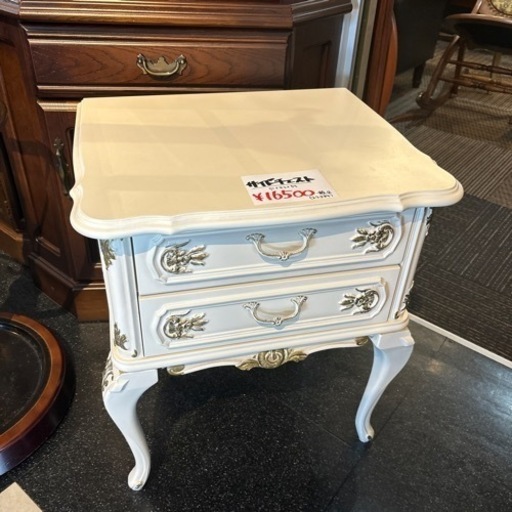 サイドチェスト チェスト フレンチカントリー カントリー クラシック クラシカル エレガント エレガンス 姫系 おしゃれ インテリア