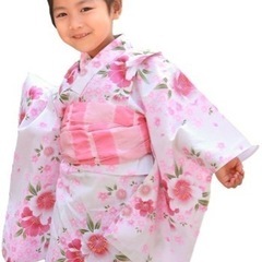 （美品）子供女の子浴衣3点セットの画像