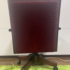 森繁 モリシゲ チェア 高級 木製 回転 座椅子 いす イス キャスター付きの画像