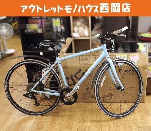 GIANT ESCAPE R3.1 クロスバイク 465mm Sサイズ 身長160-175cm ライトブルー 水色 700x28C ジャイアント エスケープ 24段変速(3X8) 2010年モデル 自転車 札幌市 豊平区 西岡