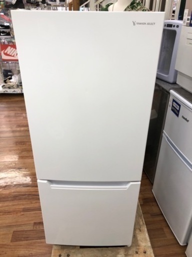 YAMADA 2021年製 2ドア冷蔵庫 117L YRZ-C12H1