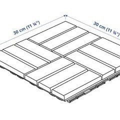 IKEA フロアデッキの画像