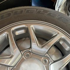 値下げしました。ジムニーJB64純正タイヤ、ホイールの画像