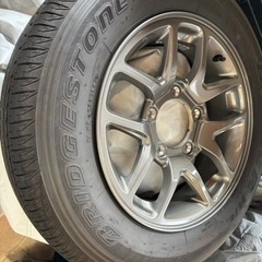 値下げしました。ジムニーJB64純正タイヤ、ホイールの画像
