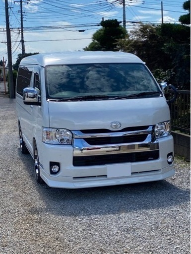 ハイエースワイド　フロントスポイラー