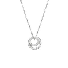 4℃ ネックレス （ダイヤモンド/ジェンダーレス/フリーアジャスター/服/ファッション/アクセサリー/ネックレス)の画像