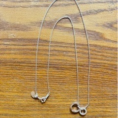 4℃ ネックレス （ダイヤモンド/ジェンダーレス/フリーアジャスター/服/ファッション/アクセサリー/ネックレス)の画像