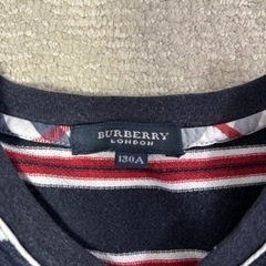 【最終価格】BURBERRY ポロシャツ 130の画像