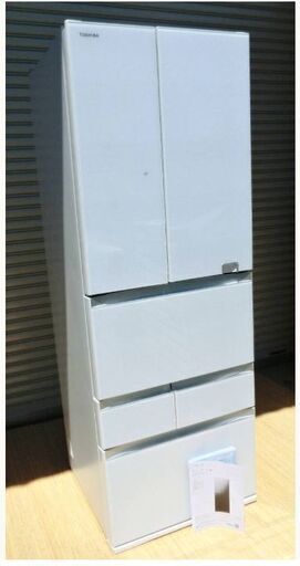 【 3ヵ月保証 】美品　高年式　2020年製　東芝　6ドア　冷蔵庫　VEGETA　GR-S460FZ　動作良好　461L　フレンチドア　ホワイト　TOSHIBA