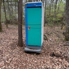 仮設トイレ　汲み取り式　群馬県嬬恋村