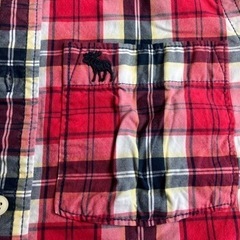 アバクロ 長袖シャツ メンズの画像