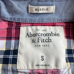 アバクロ 長袖シャツ メンズの画像