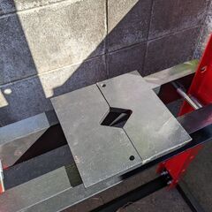油圧プレス機　12t　ブッシュ　ベアリング交換の画像