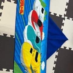 トミカ　プラレール　タオルの画像