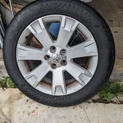 デリカ D5 アルミホイール 4本セット 225/55R18