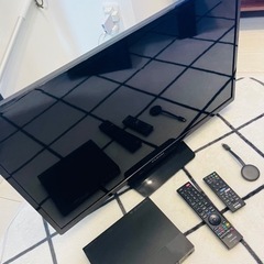 32型TV、BDプレーヤー、Chromecastセット売