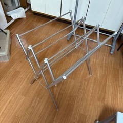 生活雑貨 洗濯用品 物干し竿、ロープ　アルミ物干し　折りたたみ